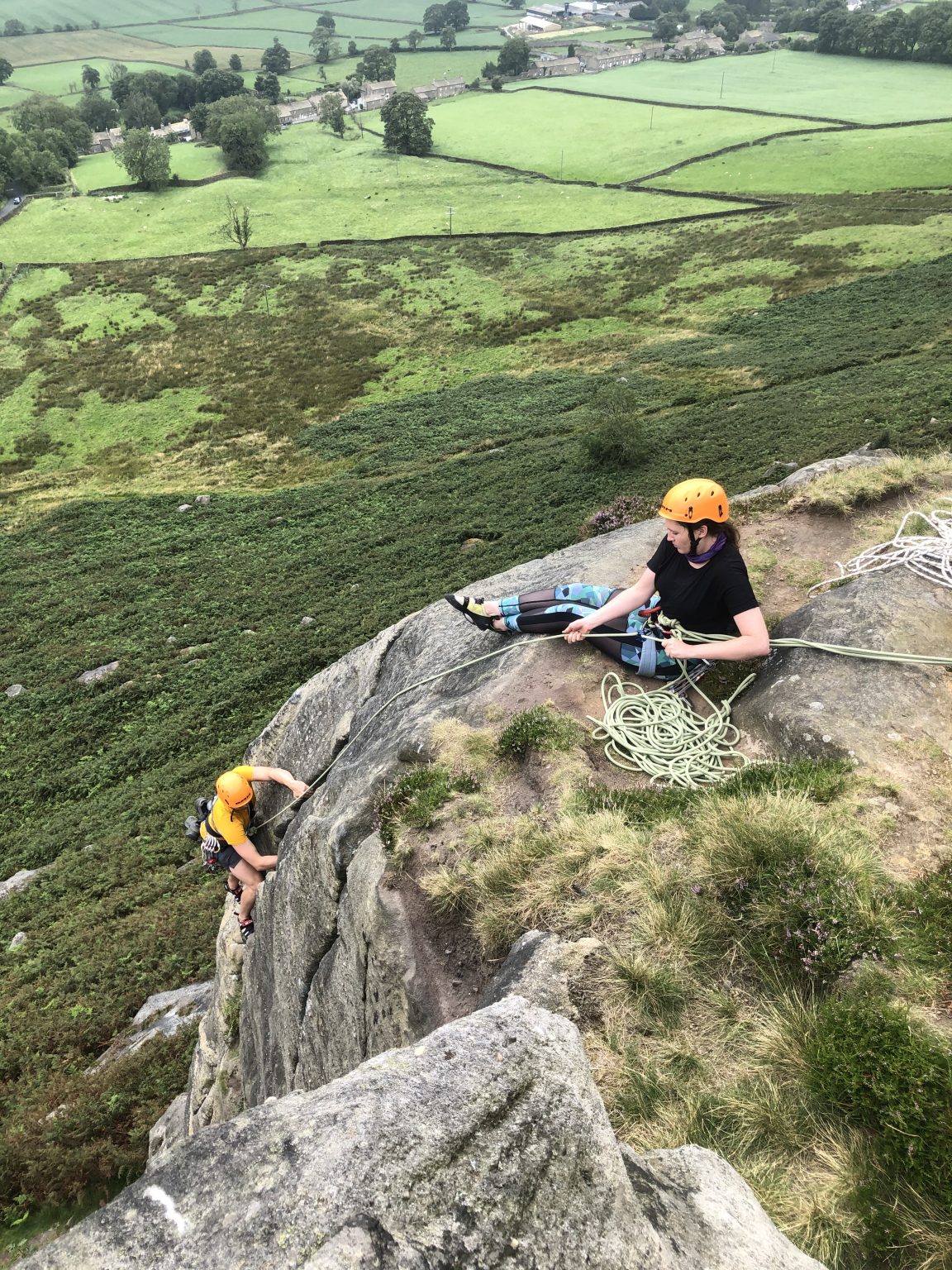 How to tie in when trad rock climbing Tip 64 The Summit Is Optional