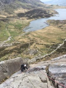 Guided rock climbing on Hope, Idwal Slabs in Snowdonia - also available in Yorkshire, the Peak District and Lake District