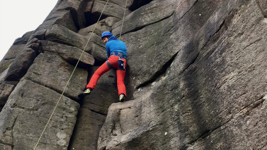 Climbing Course in the Peak District The Summit Is Optional